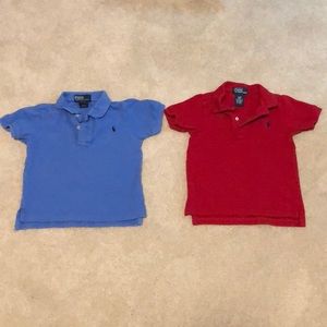LOT 2 Ralph Lauren polo shirts size 24 months